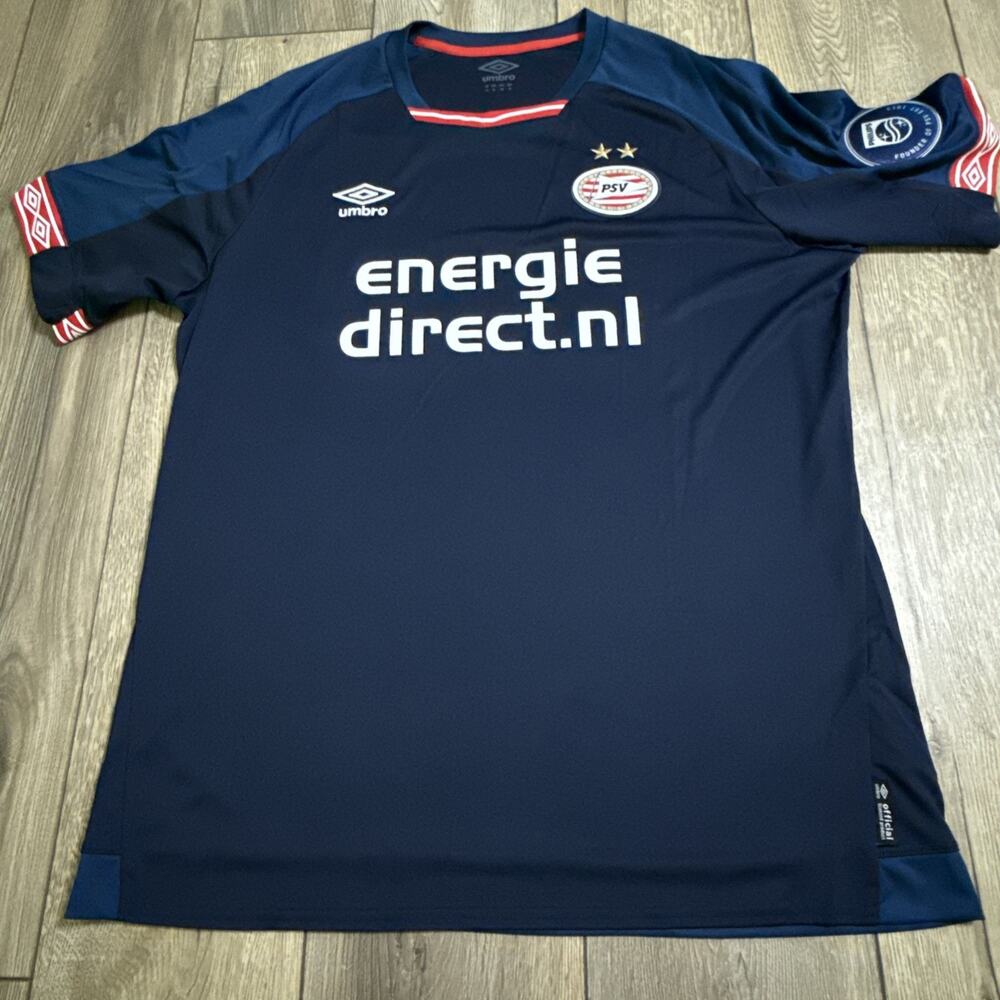 PSV EINDHOVEN 2018/19 3rd Soccer Jersey Umbro Sz XL Lozano Mexico
